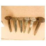 Dated Nails-(5); Nail-(1)