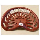 Oklahoma Tractor Seat; 14" x 16"