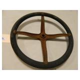 Model T Ford Steering Wheel-per seller; 16" dia