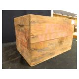 Wooden Ammo Crate; Peters Victor Shot Shells