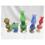 Oil Lamps & Decorative Glass Bowls