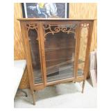 Wood Display Cabinet w/3 Shelves