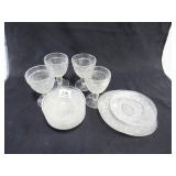 Stemmed Glasses, Bowls, Small Dessert Plates