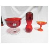 Large Stemware Bowls & Vase