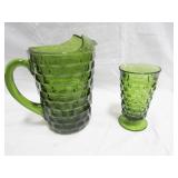 22 Stemmed Glasses & Pitcher