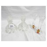 Glass Candle Holders