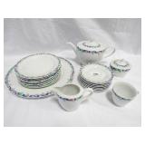 Butterfly Plate & Tea Set