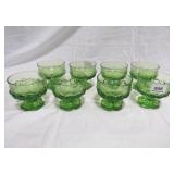 Green Stemware Cups