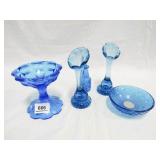 Blue Decorative Glass