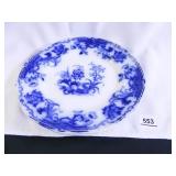 Carlton Flow Blue Plate 10½" diam.