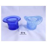 Blue Top Hat Toothpick Holders