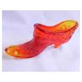 Red/Yellow Glass Slipper
