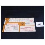 Shell Deluxe Calendar Mile Teller