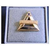 Northrop Tie Tack 10KT Gold Filled