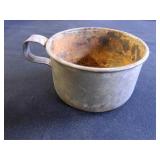Tin Cup-Old Territory (per seller)