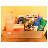 Cleaning Supplies; Partial Contents