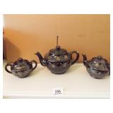 Teapot, Cream & Sugar- Made in Japan