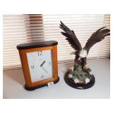 Eagle Figurine, Springfield Clock