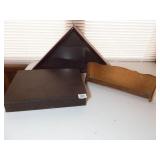 Flag Frame, Flatware Box, Shelf