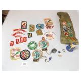 Boy Scout Patches, Pins, Ring