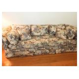 Floral Couch, 24" tall x 90" x 34"