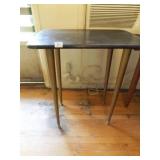 Wood Table 29" tall x 26" x 18"