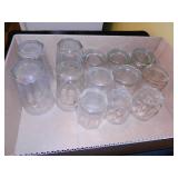 Drinking Glasses; Assorted; (13)