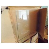 Glass Tops in Package, 46" x 12½" (2)