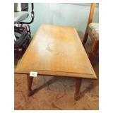 Wood Coffee Table 14" tall x 36" x 19"