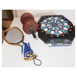 Electronic Dart Board, 4.4 lb. weight, Racket