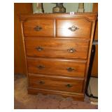 Wood Dresser - 4 Drawer 42" x  32" x  18"