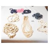 Necklaces- Beads, Shells (8)