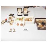 Pierced Earrings - some pairs, some singles