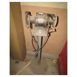 Bench Grinder on Stand