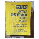 Vintage Specification Guide