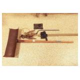 Vintage Snow Shovel, Tire Jack, Asst. Items
