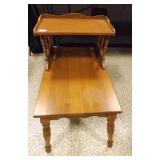 Wooden End Table