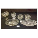Patterned Glassware - 6 pieces