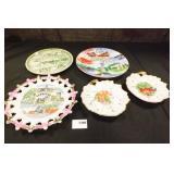 State Plates, 2 - Decorative fruit plates