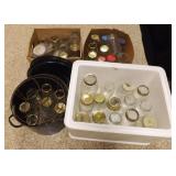 Canning Jar Assortment, Various sizes