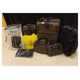 Luggage Set: 1 rolling carry on, Asst. sizes