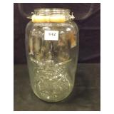 Large Mason Jar w/bail handle, no lid