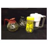 2 - Glass Coffee Pitchers, Brita Water Purifier