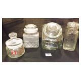 Atlas - Good Luck Jar, Glass Canisters