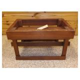 Wooden Stand (?), Base for Table (?)