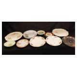 Decorative Saucers, Plates, Trays - 10 total