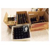 119 Amber colored Beer Bottles