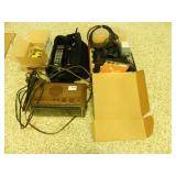 Panasonic Clock Radio, Bag Phone