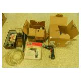 Drill Bits, Tubing, Cat 5 Wire