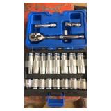 Kobalt 3/8" metric socket set